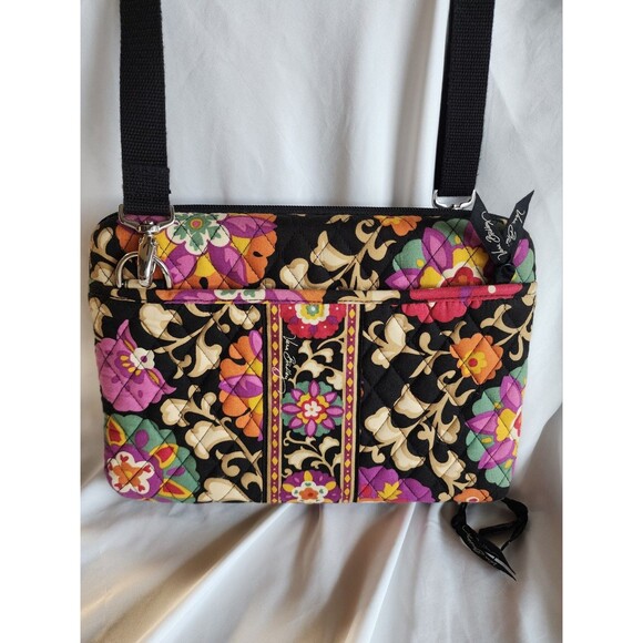 Vera Bradley Suzani Retired  Hard Cover Tablet Ipad Case Zipper Detachable Strap - Picture 1 of 15
